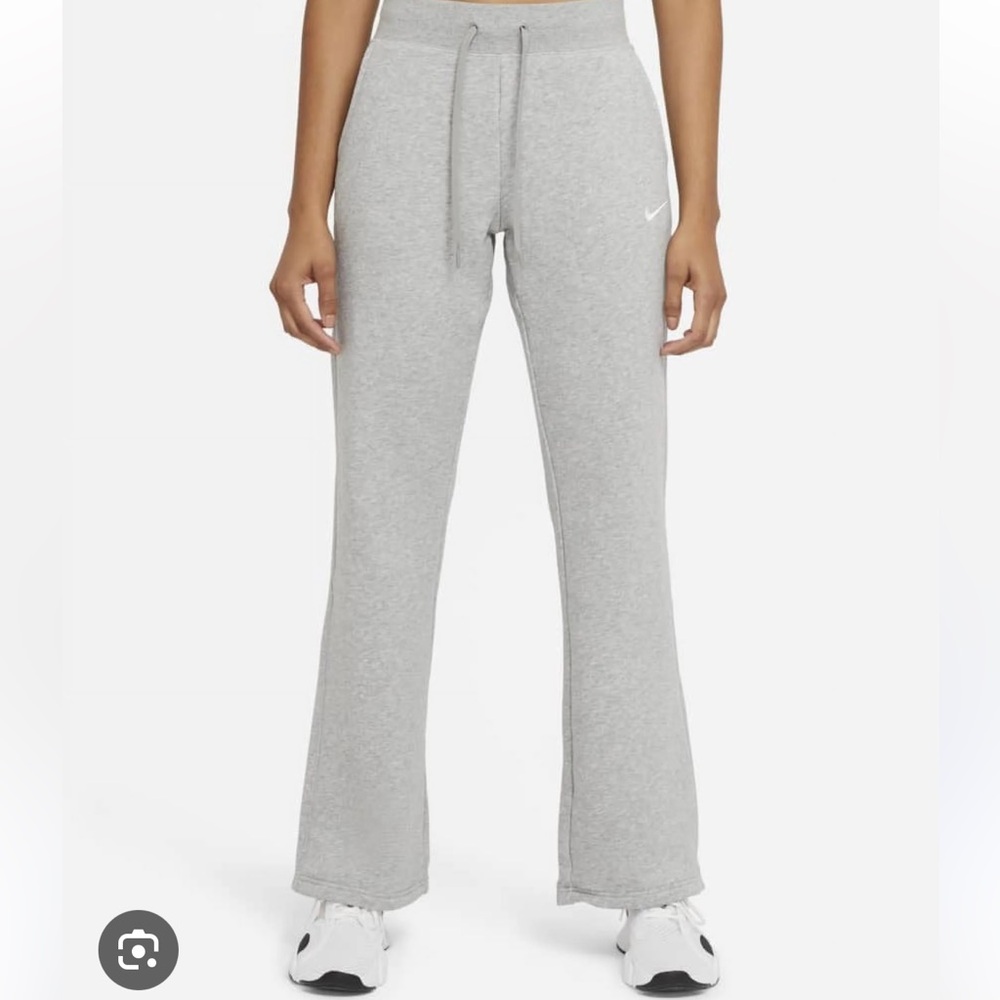 Flare fleece sweatpants
